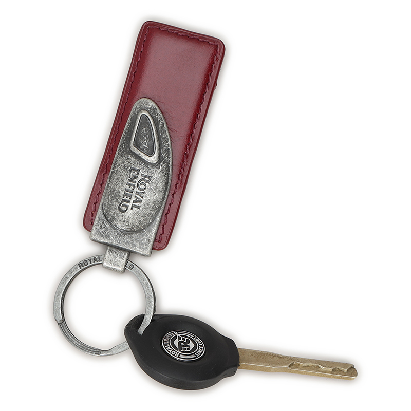 탱크 트림 가죽 탄 키체인-1